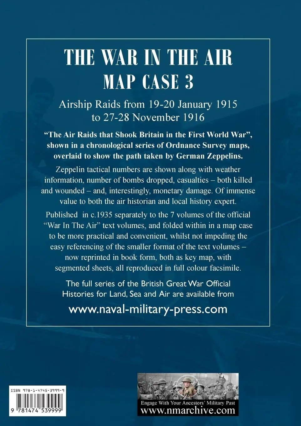 Rückseite: 9781474539999 | WAR IN THE AIR MAP CASE 3 | Taschenbuch | Englisch | 2024