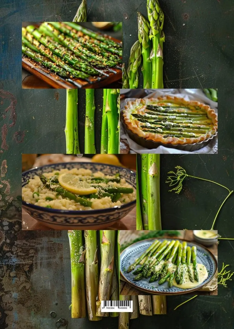 Rückseite: 9783384249999 | Spargelzauber | Köstliche Rezepte für jede Jahreszeit | Diana Kluge