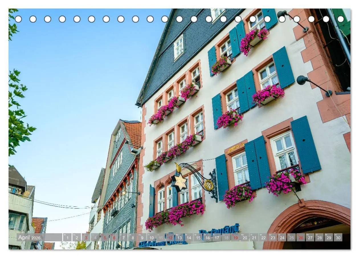 Bild: 9783516079999 | Ein Blick auf Bad Hersfeld (Tischkalender 2026 DIN A5 quer),...