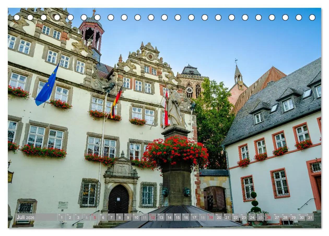 Bild: 9783516079999 | Ein Blick auf Bad Hersfeld (Tischkalender 2026 DIN A5 quer),...