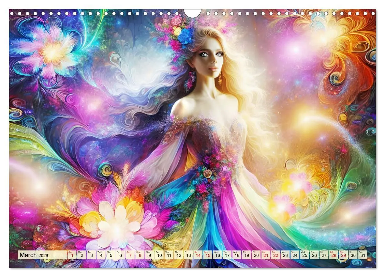Bild: 9783516529999 | The flower elves Enchanting harmony (Wall Calendar 2026 DIN A3...