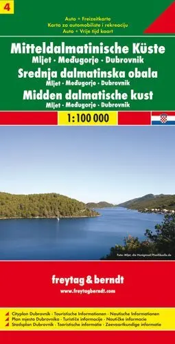 Cover: 9783850849999 | Mitteldalmatinische Küste, Mljet - Medjugorje - Dubrovnik. Srednja...