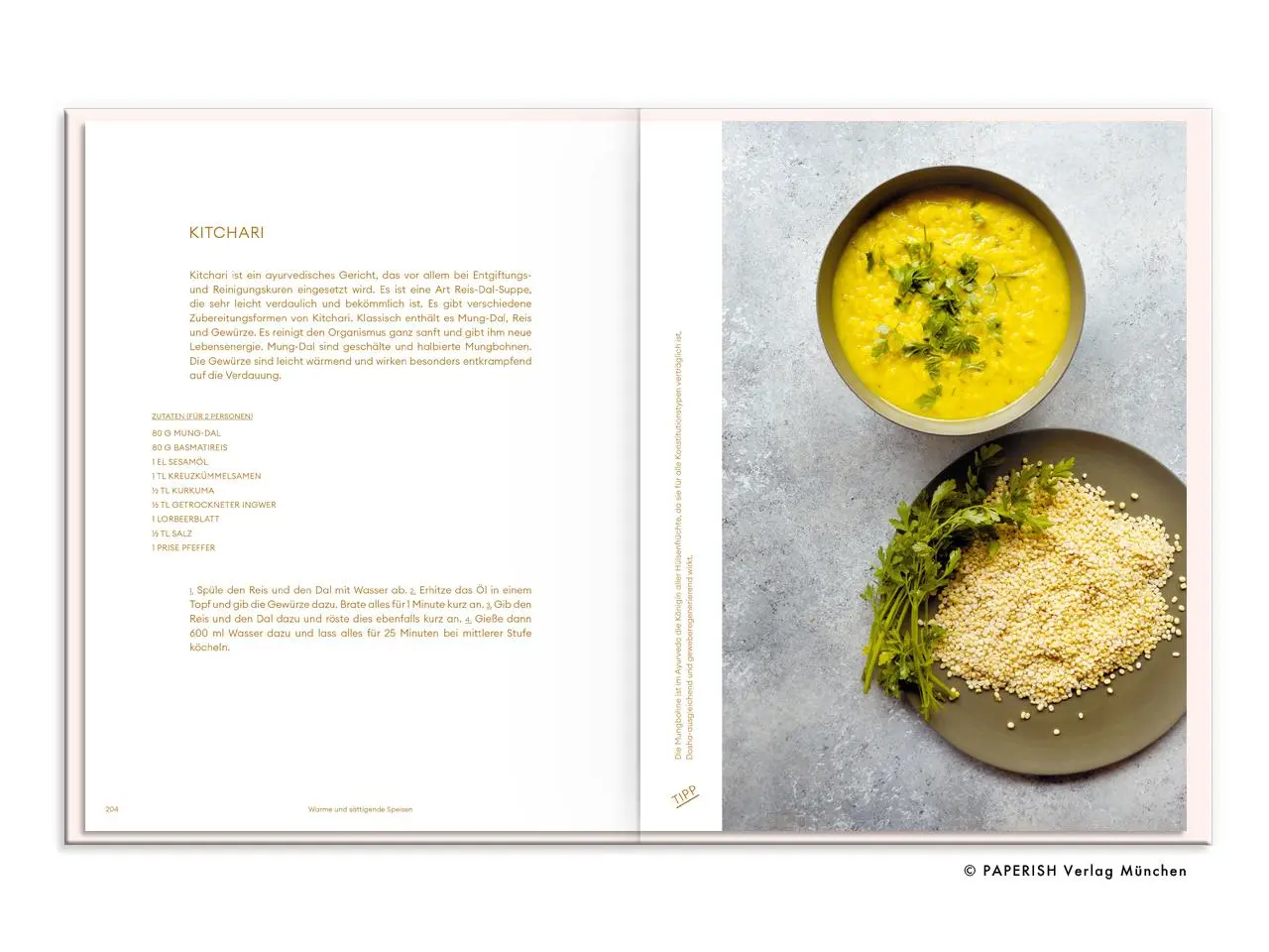 Bild: 9783946739999 | MODERN AYURVEDA | Tasty Katy | Buch | PAPERISH Kochbuch | 304 S.